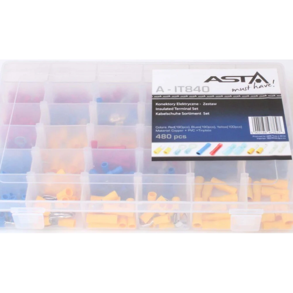 Електрически конектори, комплект 480 броя - A-IT840