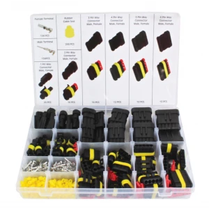 Комплект конектори за електрически кабели 622 части A-TC538