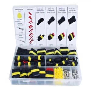 Комплект конектори за електрически кабели 352 части - ASTA / SATRA A-TC539