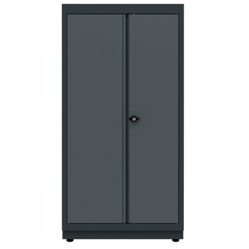 Нисък стоящ метален шкаф с 2 врати, 530 x 620 x 1270 мм - BG62SCD2L