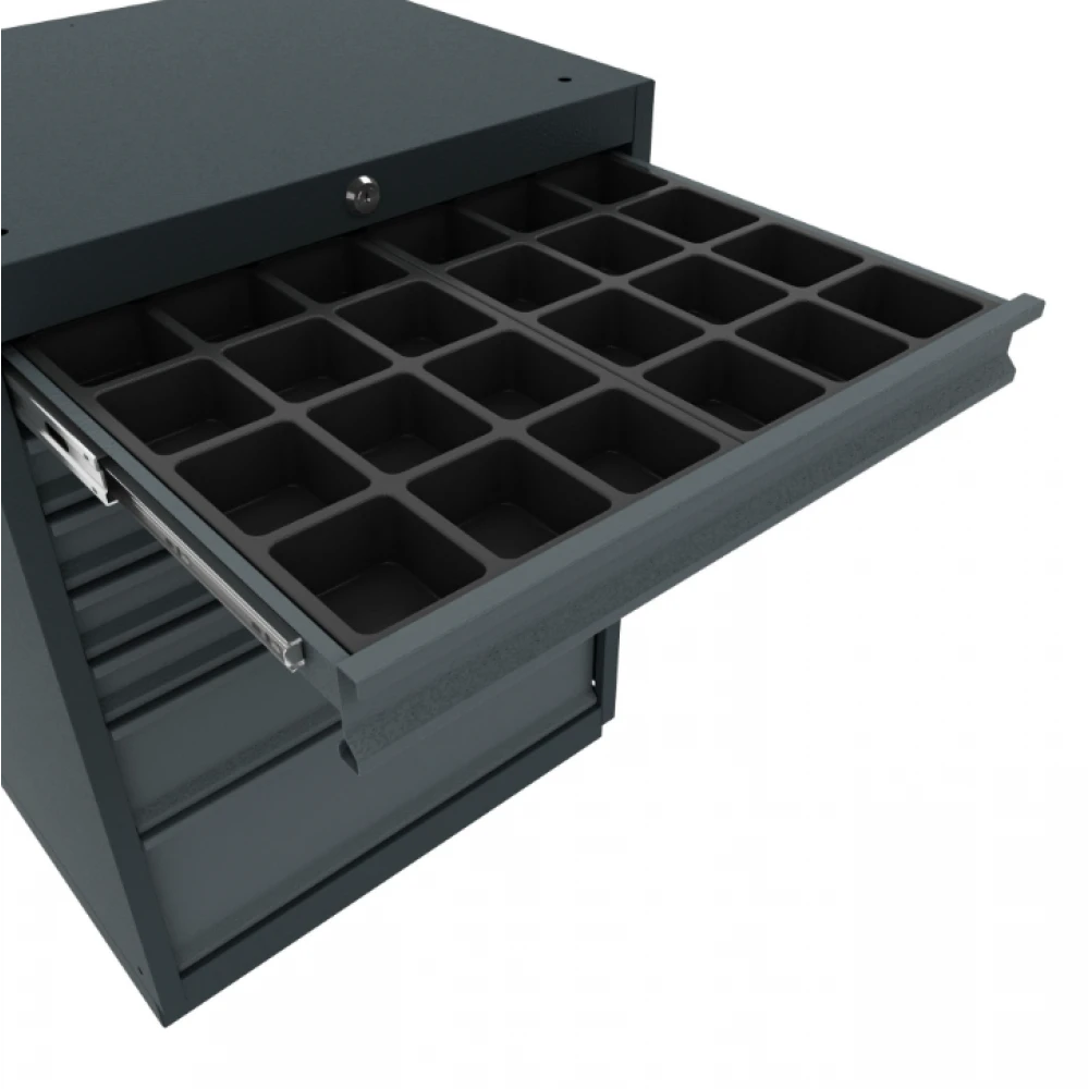 Пластмасов органайзер за чекмеджета с 12 броя, за инструменти - BGH12