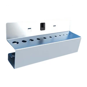 Държачи и куки за шестограмни ключове, за стенни панели, 12 бр. - BGH44