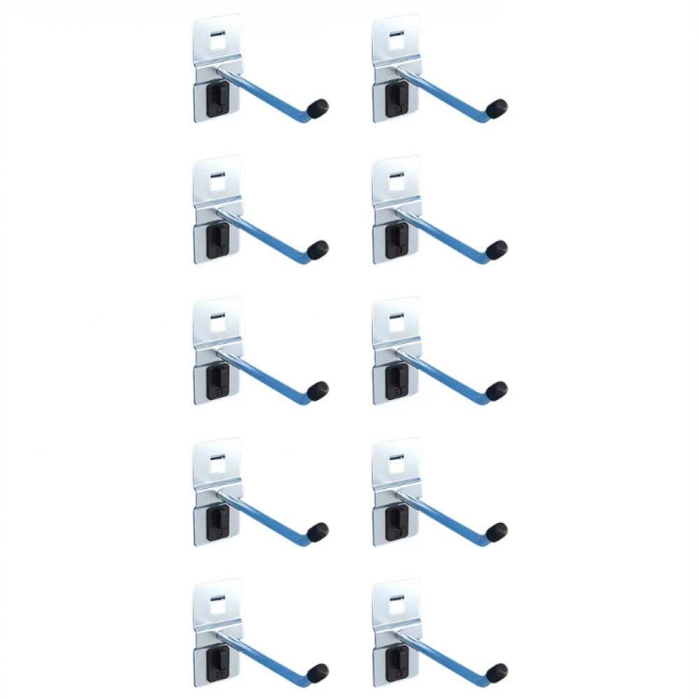 Единични дълги куки за инструменти (80 мм), 10 броя - BGH51S10