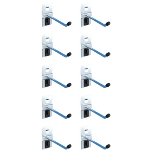 Единични дълги куки за инструменти (80 мм), 10 броя - BGH51S10