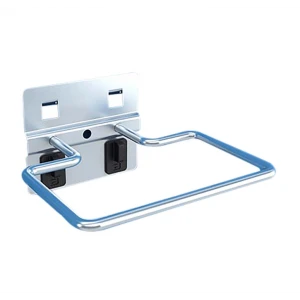 Затворена правоъгълна кука за инструменти върху работни стени - BGH53