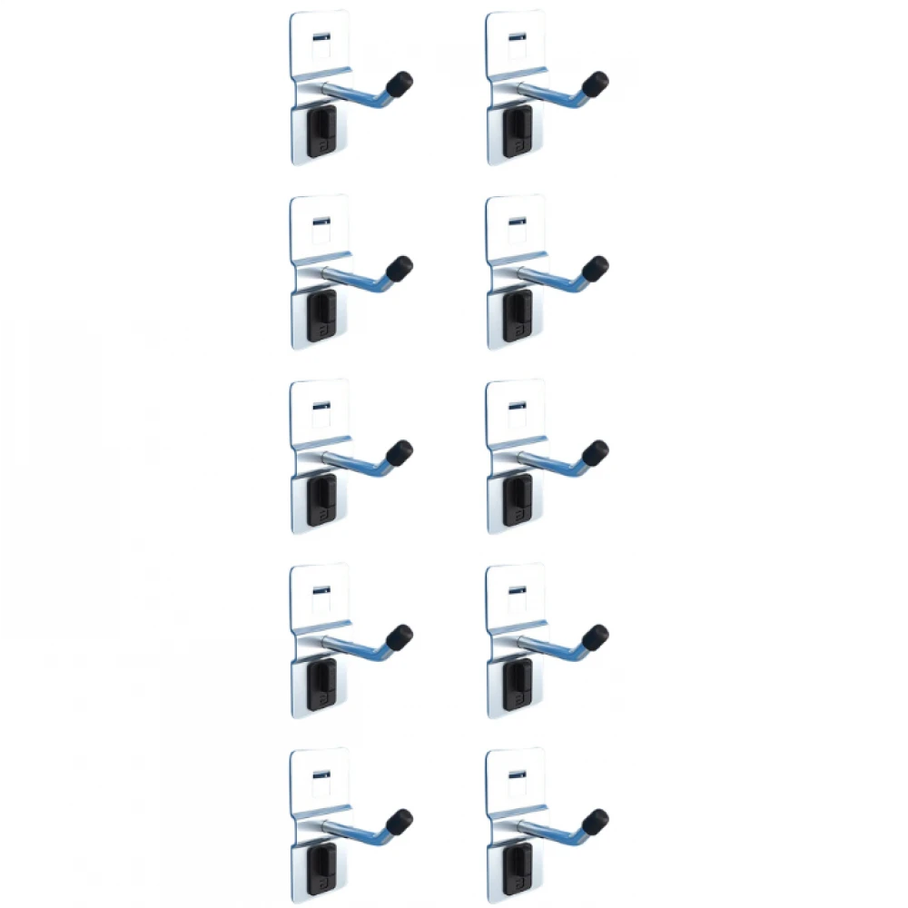 Единична къса кука за инструменти, 40 мм, 10 броя - BGH56S10