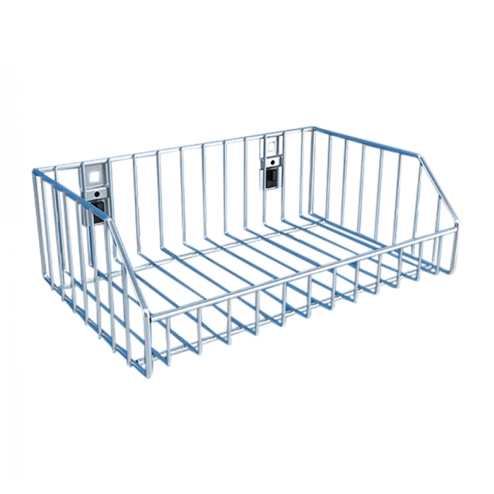 Метална телена кошница за монтаж на перфорирана стена - BGH58