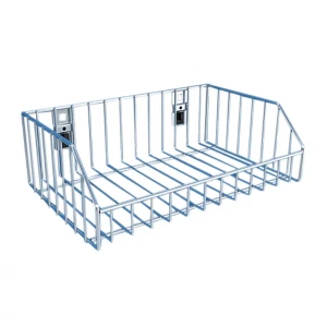 Метална телена кошница за монтаж на перфорирана стена - BGH58