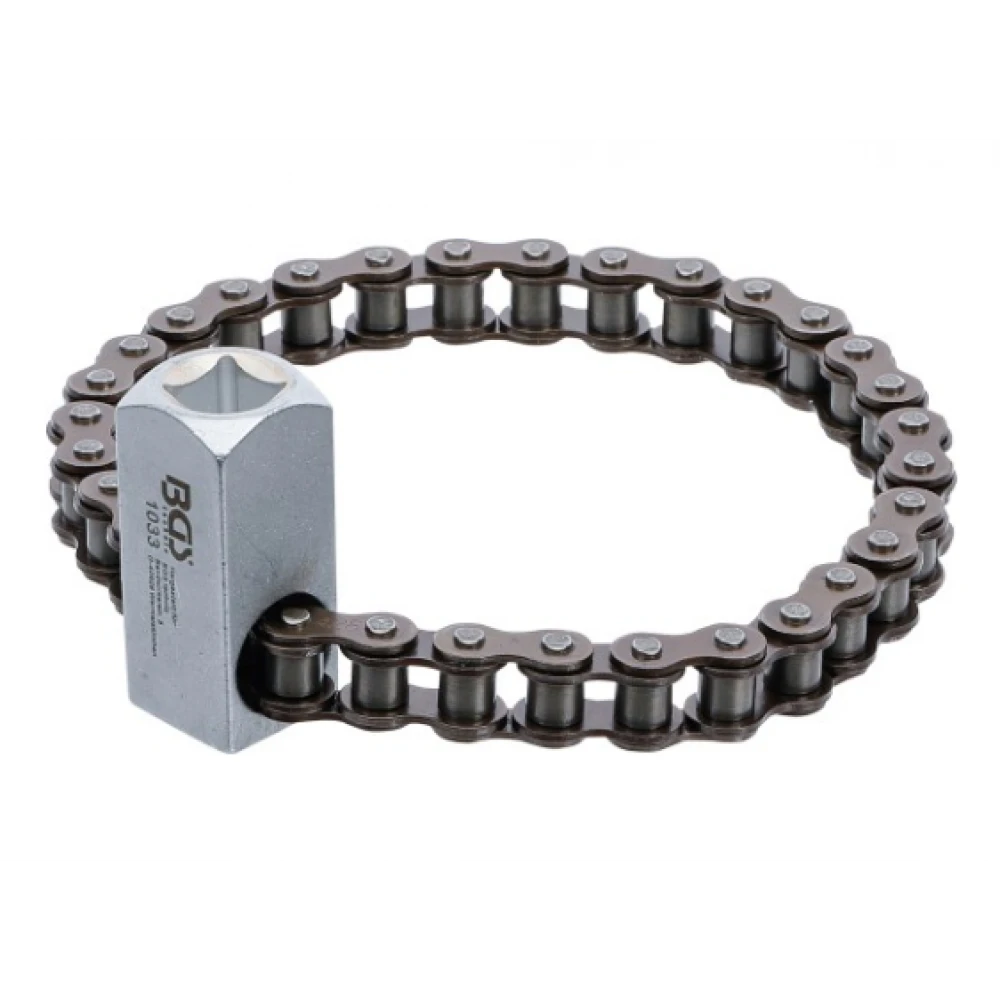 Ключ с верига за маслен филтър, Ø 65 - 115 мм - BGS1033