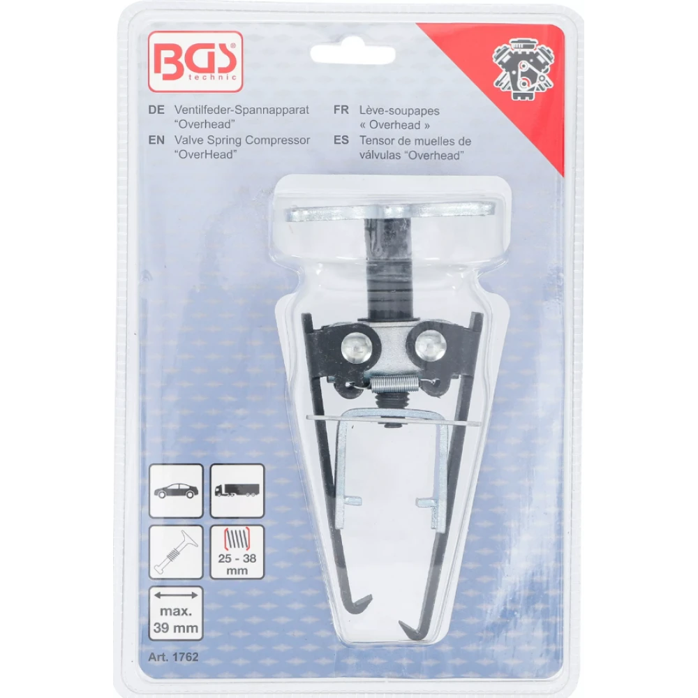 Клапанна пружина, компресор, "Overhead" - "горна" - BGS1762