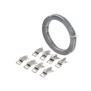 Комплект скоби за маркучи 3 м - BGS TECHNIC BGS1794