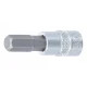 Бит тип шестограм на вложка 7 мм 1/4" - BGS2501