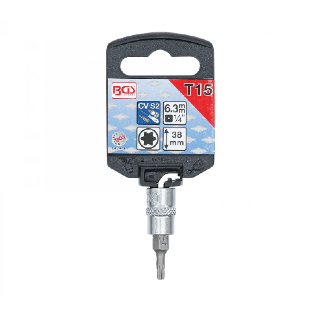 Бит тип торкс на вложка 1/4 T15 - BGS2591