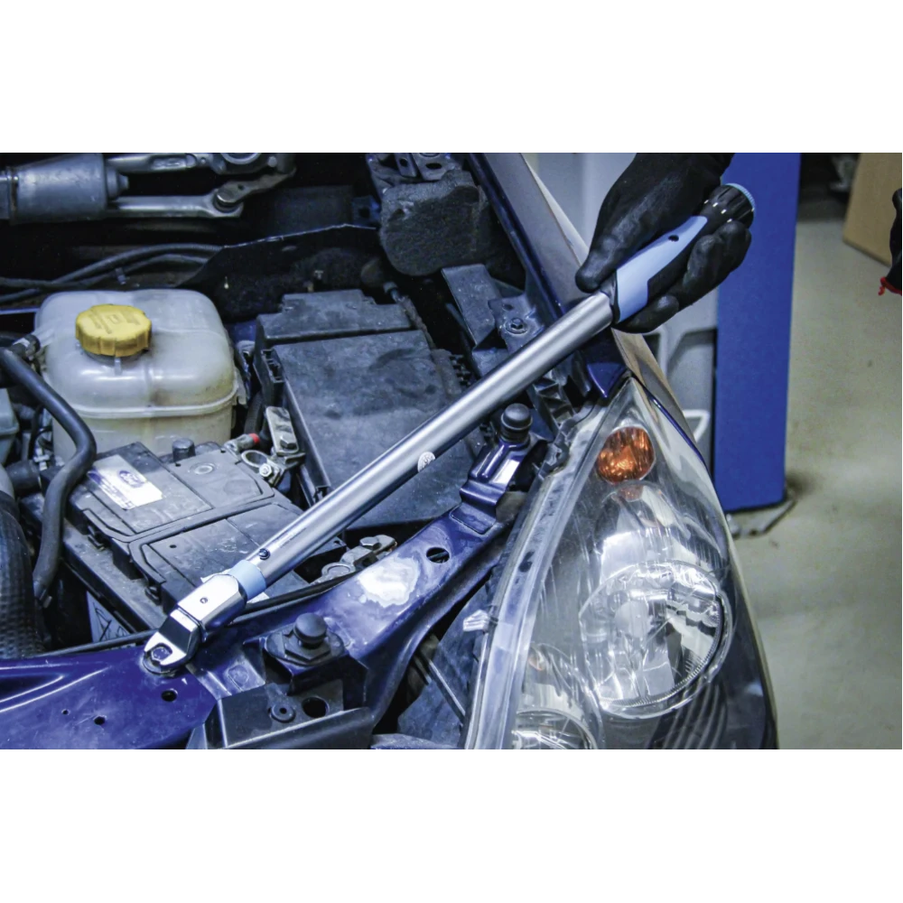 Комплект динамометрични ключове, 6,3 мм (1/4"), 10 - 50 Nm, 10 бр. - BGS2813