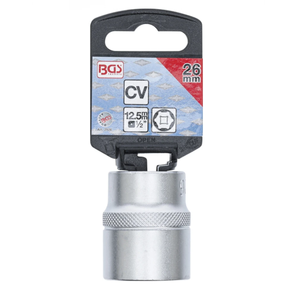 Вложка 26мм ( шестостен ) 1/2" - BGS2926