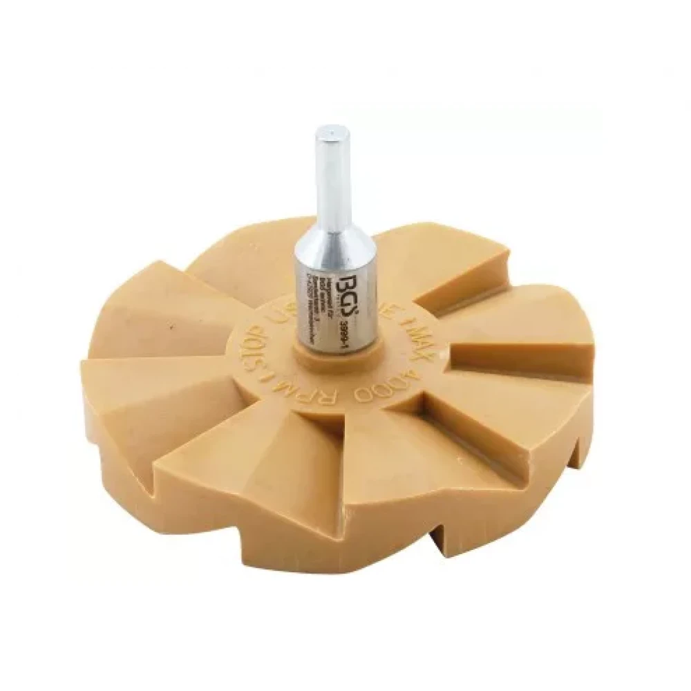 Гумен диск за премахване на лепило и остатъци 90мм BGS3999-1