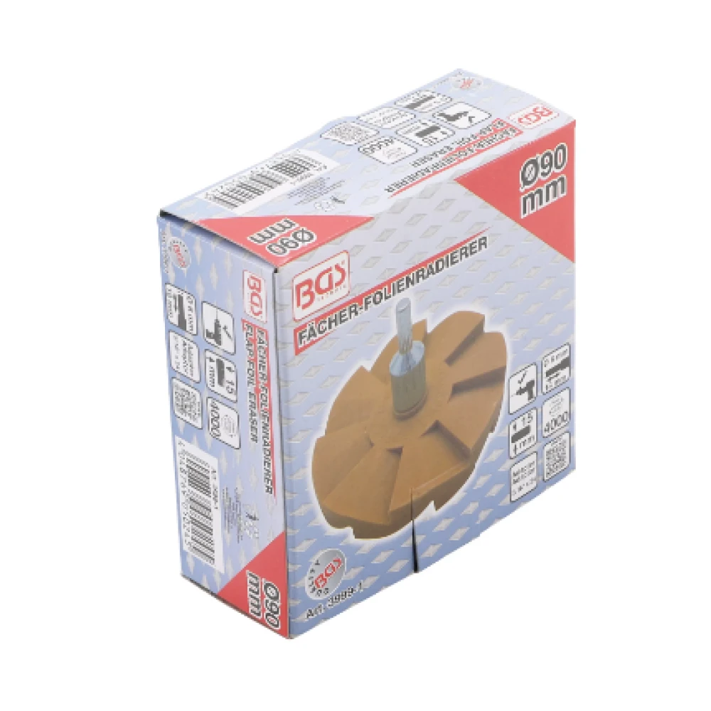 Гумен диск за премахване на лепило и остатъци 90мм BGS3999-1