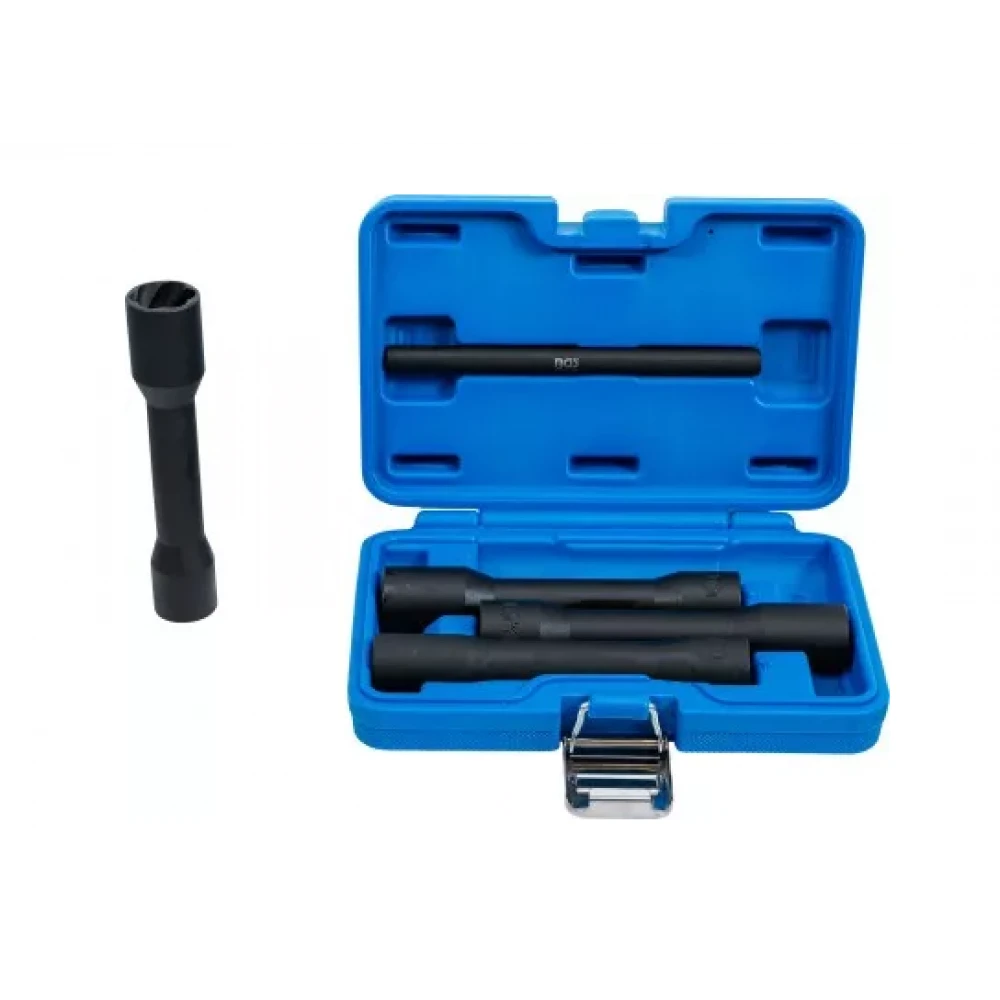 Комплект усукващи муфи (спирален профил) / винтов екстрактор, дълбок / 12,5 мм (1/2") Диск / 17 - 22 мм / 5 бр. - BGS TECHNIC BGS5262