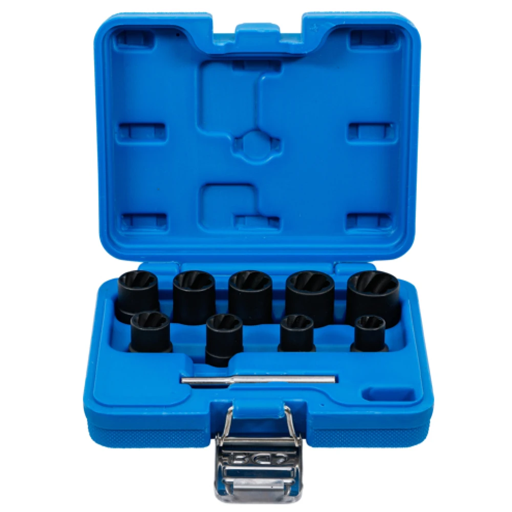 Вложки / екстрактори за повредени болтове и гайки 10 - 19мм BGS5265