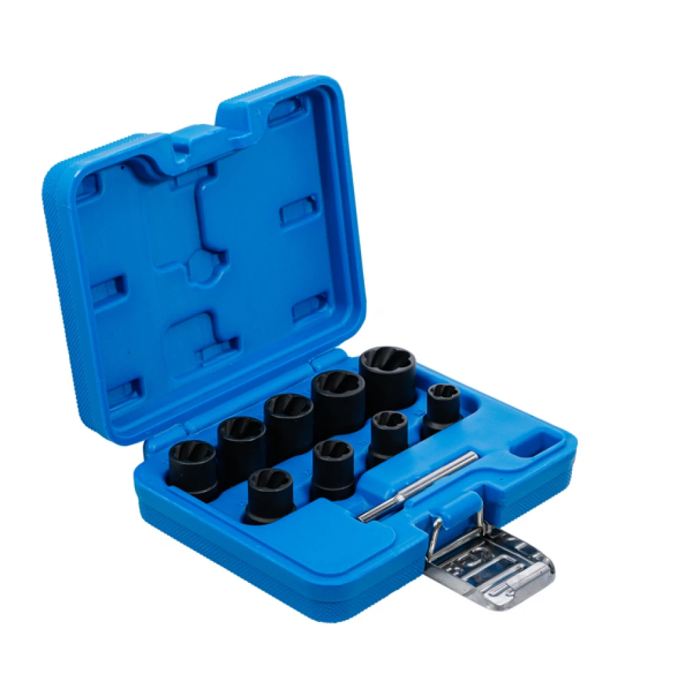 Вложки / екстрактори за повредени болтове и гайки 10 - 19мм BGS5265