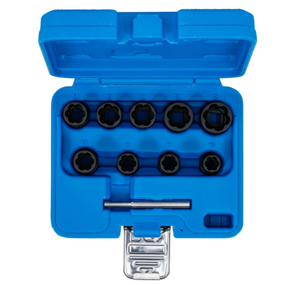 Вложки / екстрактори за повредени болтове и гайки 10 - 19мм BGS5265