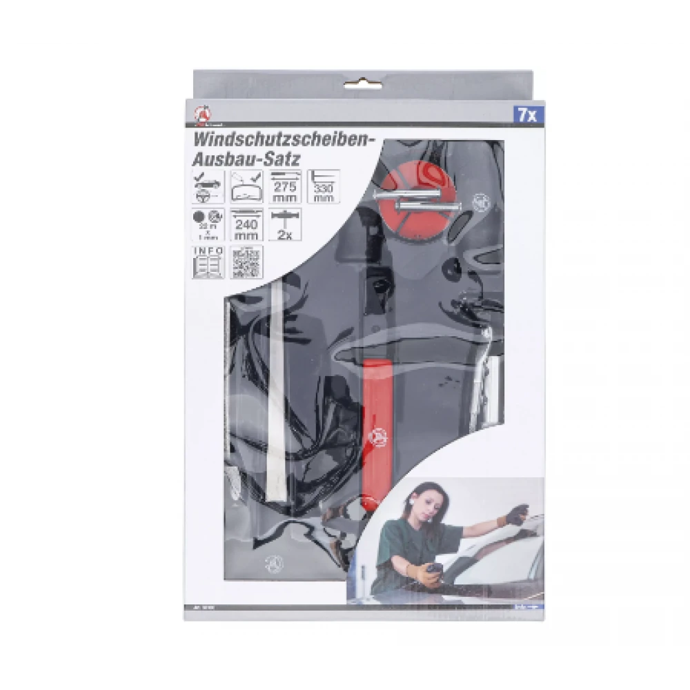 Комплект за отстраняване на предно стъкло / 7 бр. - BGS TECHNIC BGS60300