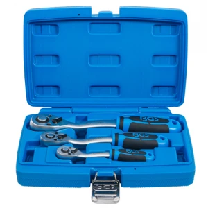 Комплект тресчотки 3 броя (1/4") - (3/8") - (1/2") - BGS621