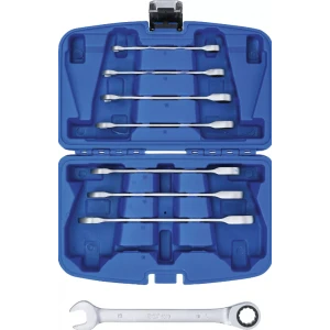 Комплект гаечни ключове с тресчотка, SW 8 - 19 мм, 8 бр. - BGS6540