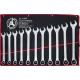 Комплект комбинирани гаечни ключове, XXL, SW 34 - 50 мм, 11 бр. - BGS71025