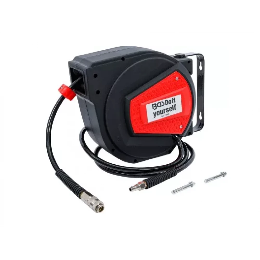 Макара с маркуч за въздух 10 метра ( автоматична ) BGS71055
