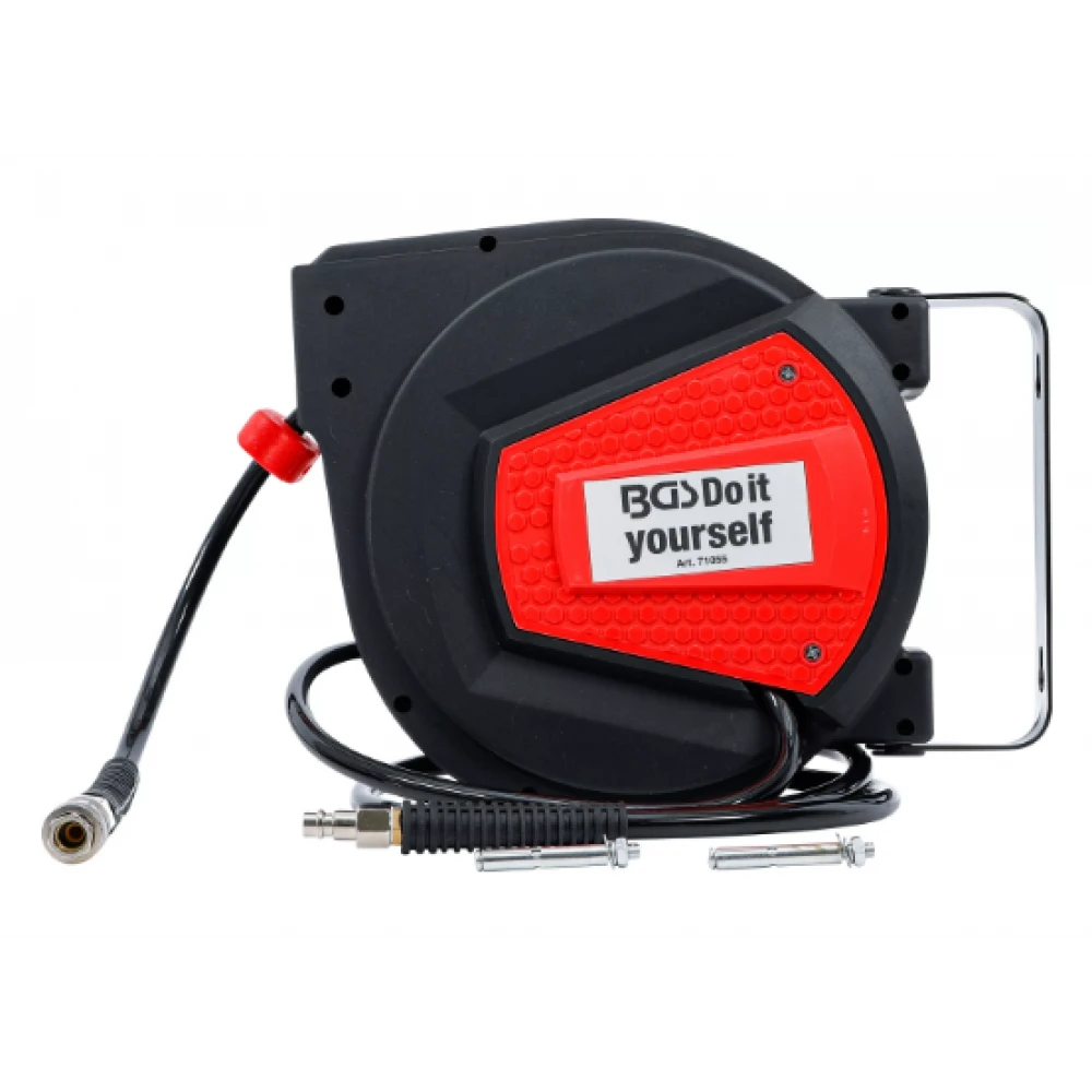 Макара с маркуч за въздух 10 метра ( автоматична ) BGS71055