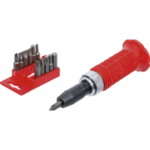 Комплект ръчни ударни ключове, включително накрайници, задвижваща шестостенна вложка 12,5 мм, (1/2") - BGS712