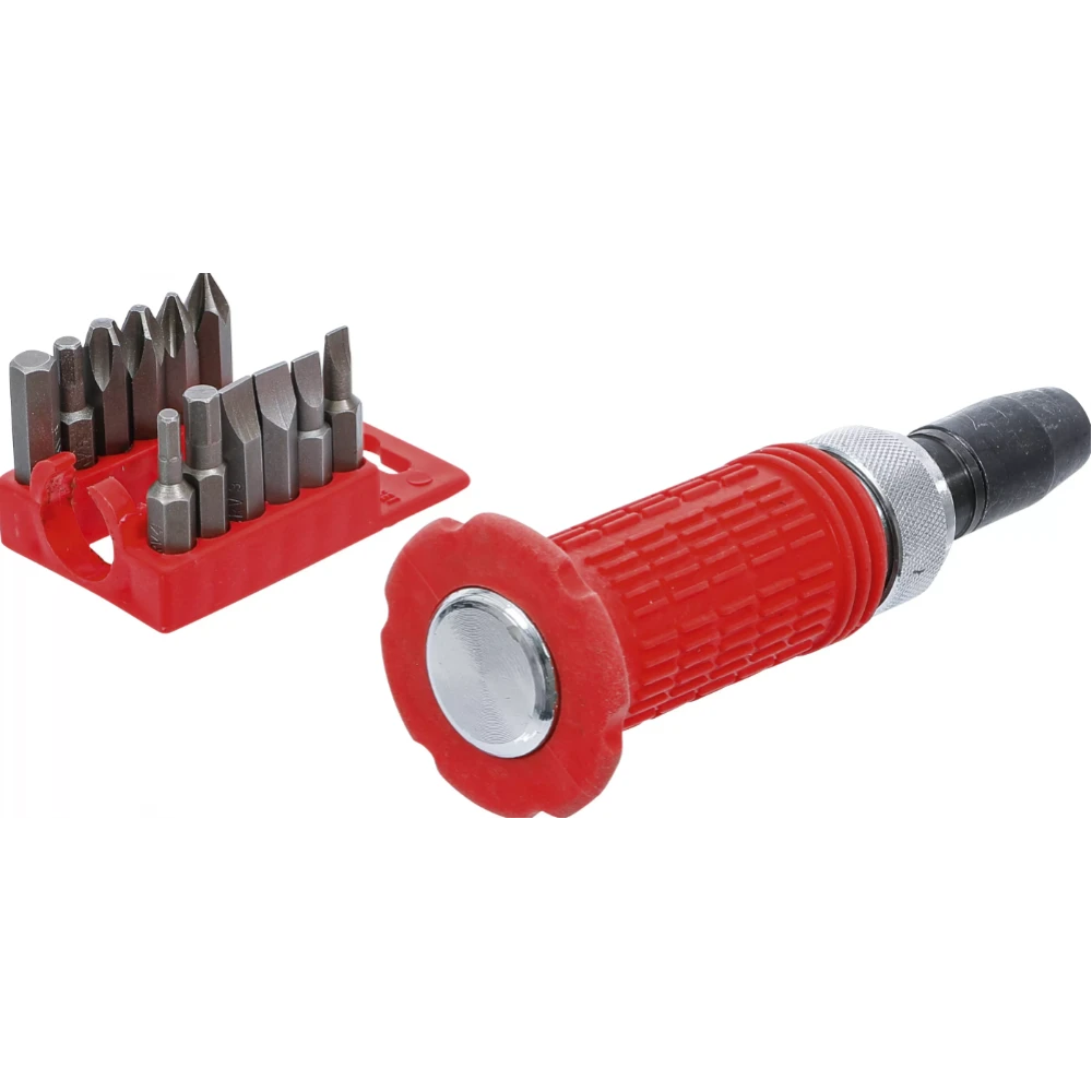 Комплект ръчни ударни ключове, включително накрайници, задвижваща шестостенна вложка 12,5 мм, (1/2") - BGS712