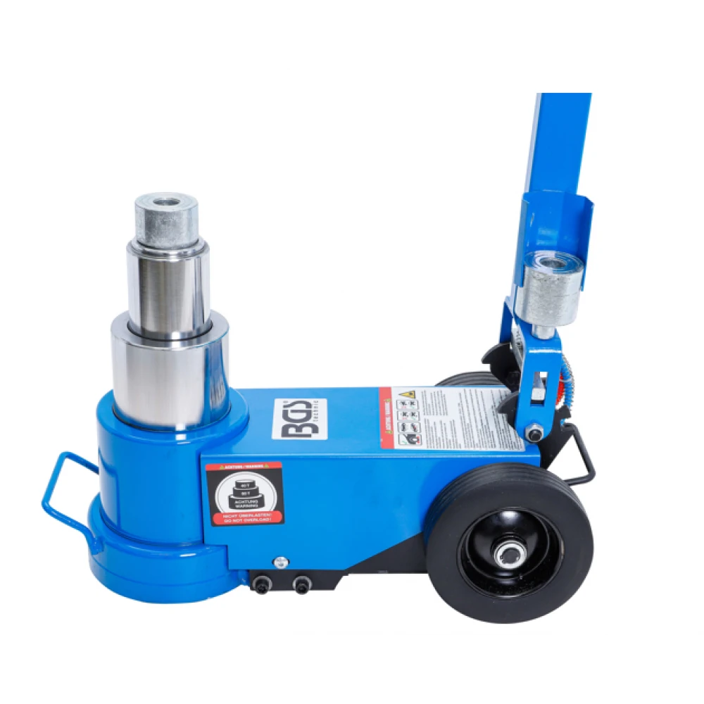 Пневматично хидравличен крик 40 / 80 тона ( мобилен ) BGS74288
