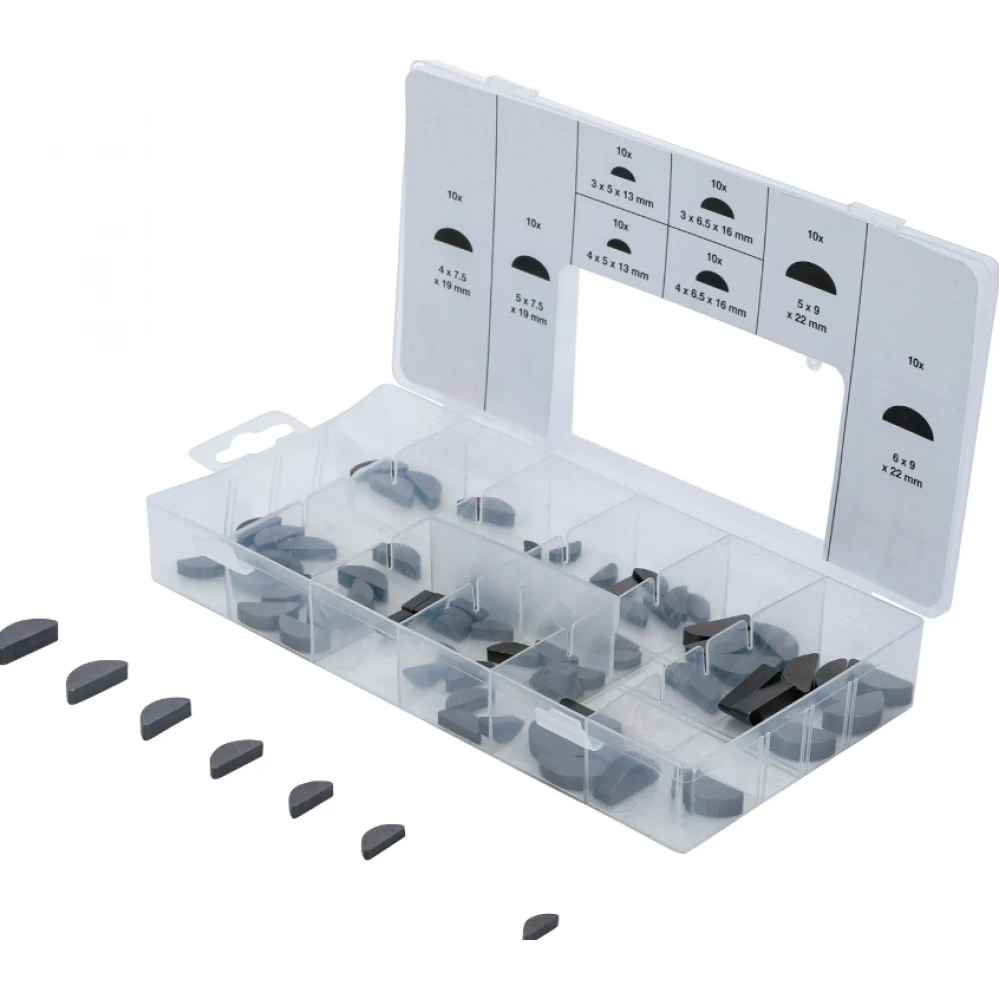 Асортимент пружинни клинове, 80 броя - BGS8117