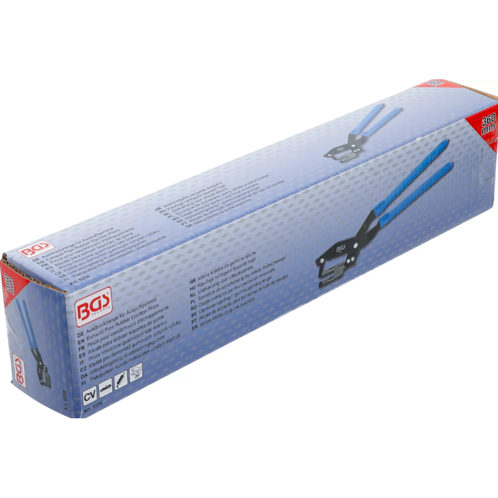Изцеждащи клещи за ауспуси, 360 мм - BGS8258