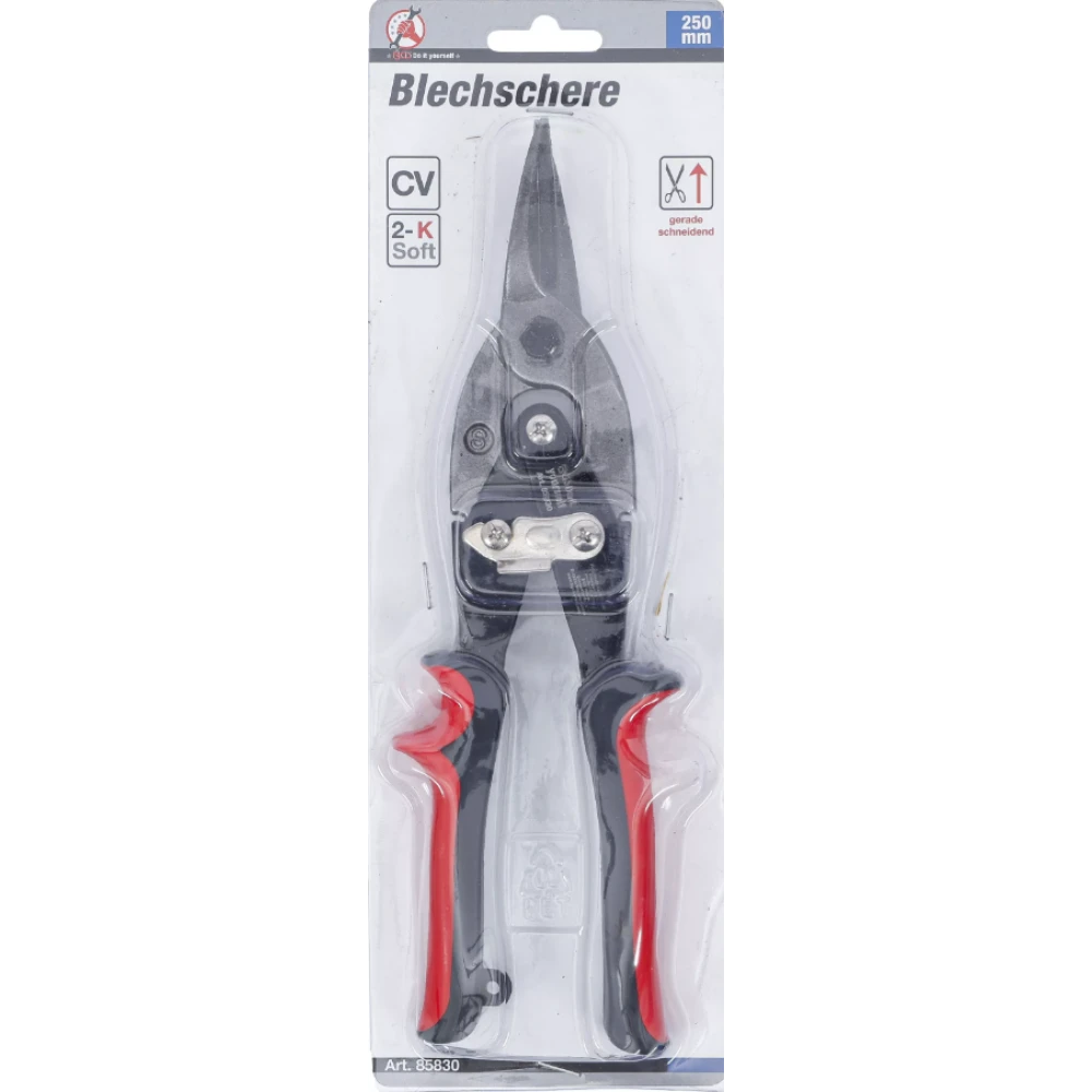 Ножици за профили от ламарина, право рязане, 250 мм - BGS85830