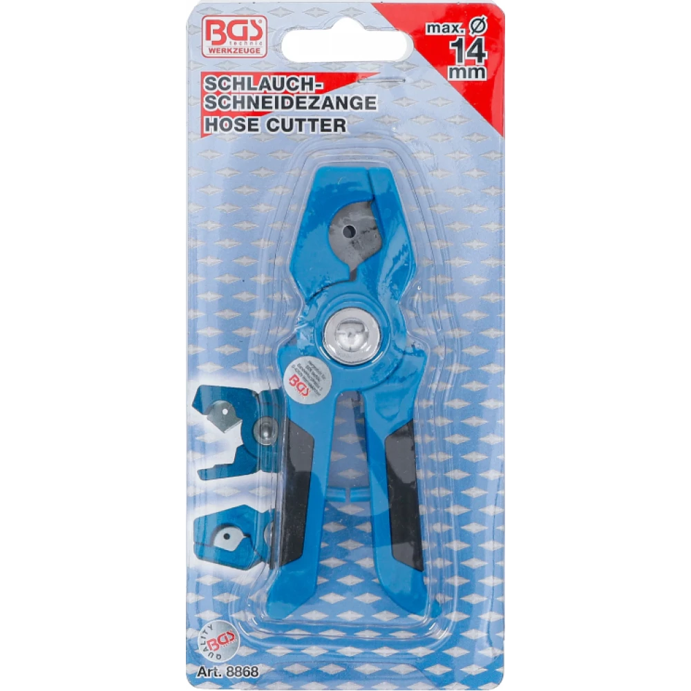 Клещи за рязане на маркучи, 4 - 14 мм - BGS8868