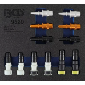 Гама от уплътнителни щепсели на горивната линия, 12 бр. - BGS9520