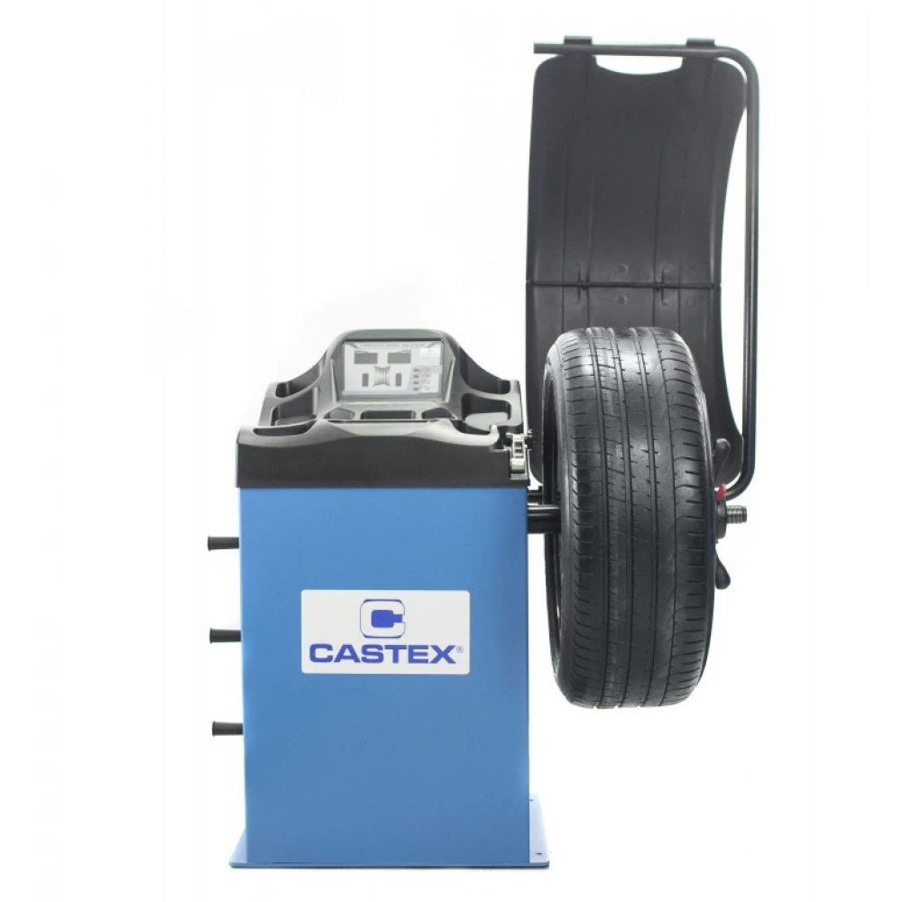 Полуавтоматична балансираща машина за гуми, LED дисплей - CASB96B