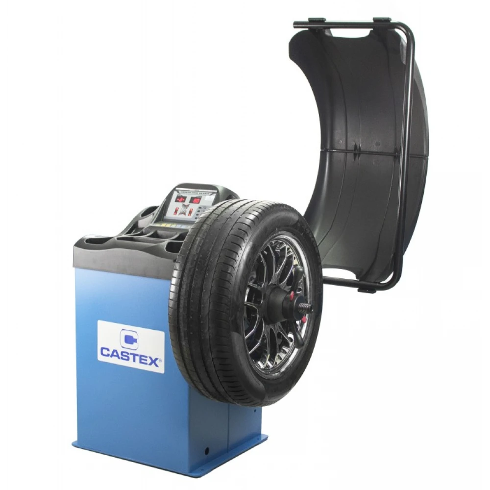 Полуавтоматична балансираща машина за гуми, LED дисплей - CASB96B