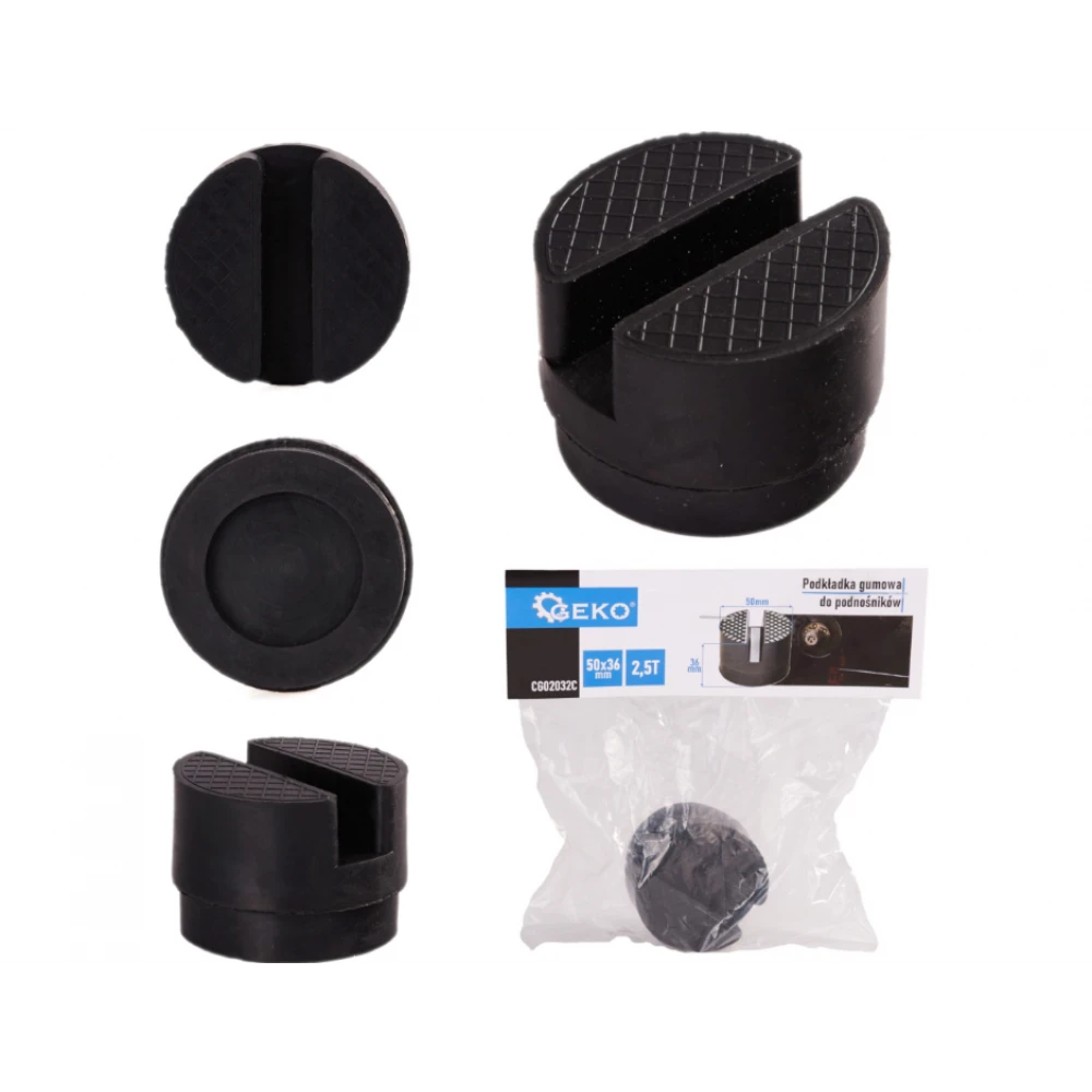 Гумена подложка за хидравлични крикове, 2.5 тона, 50x36мм - CG02032C