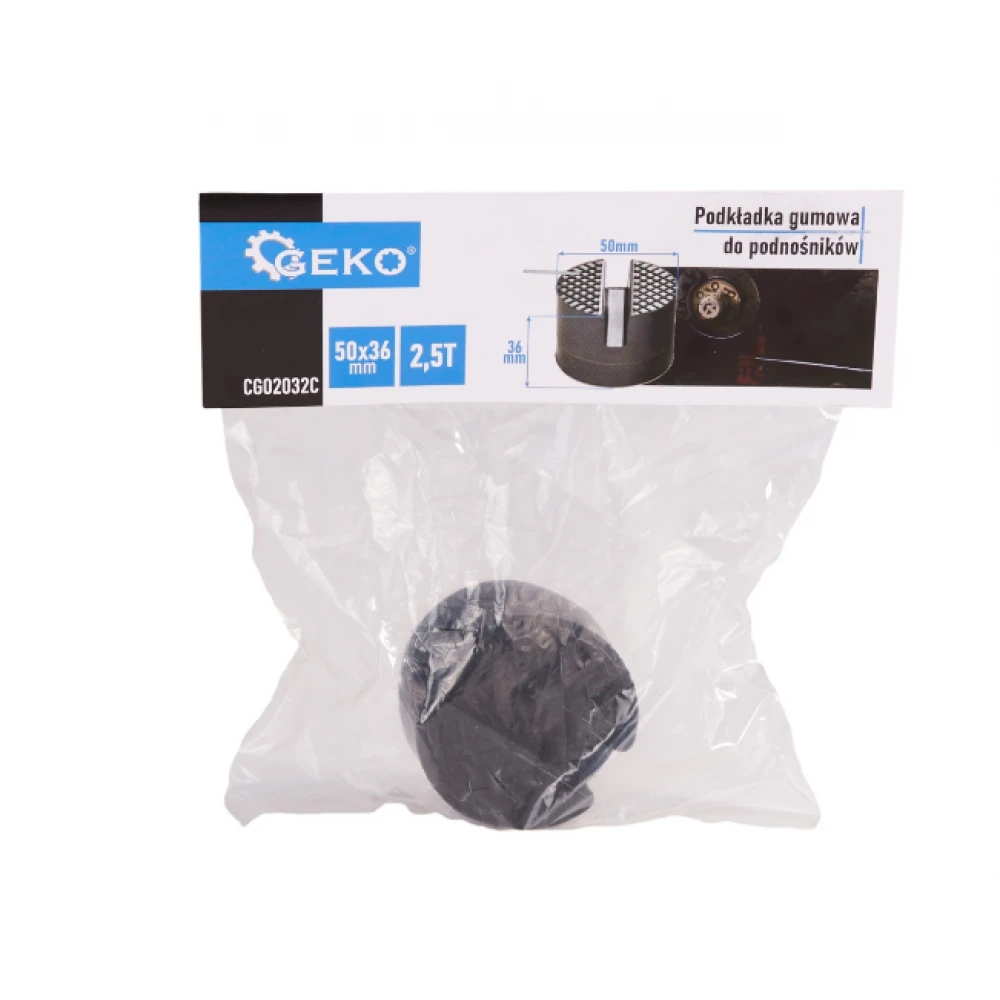 Гумена подложка за хидравлични крикове, 2.5 тона, 50x36мм - CG02032C
