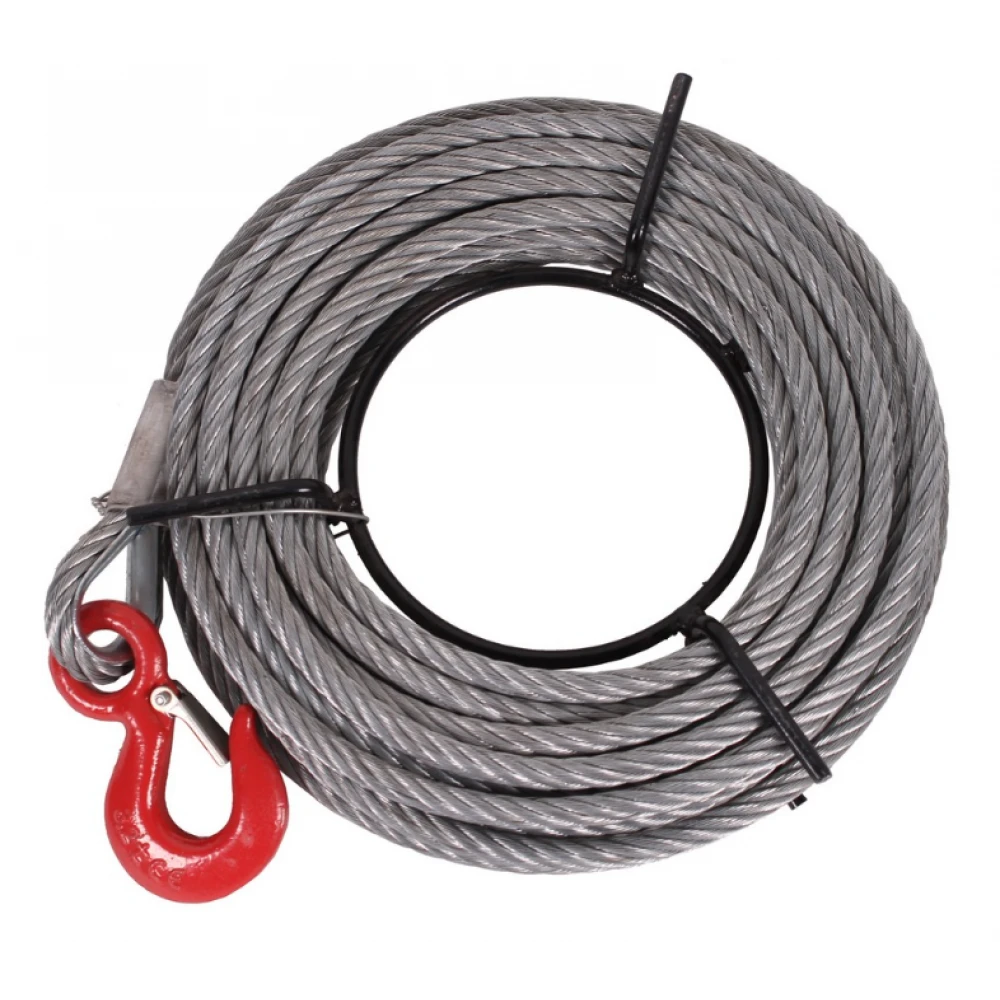 Лебедка с телено въже, 800 кг., вкл. 20 м кука за стоманено въже - CP0800