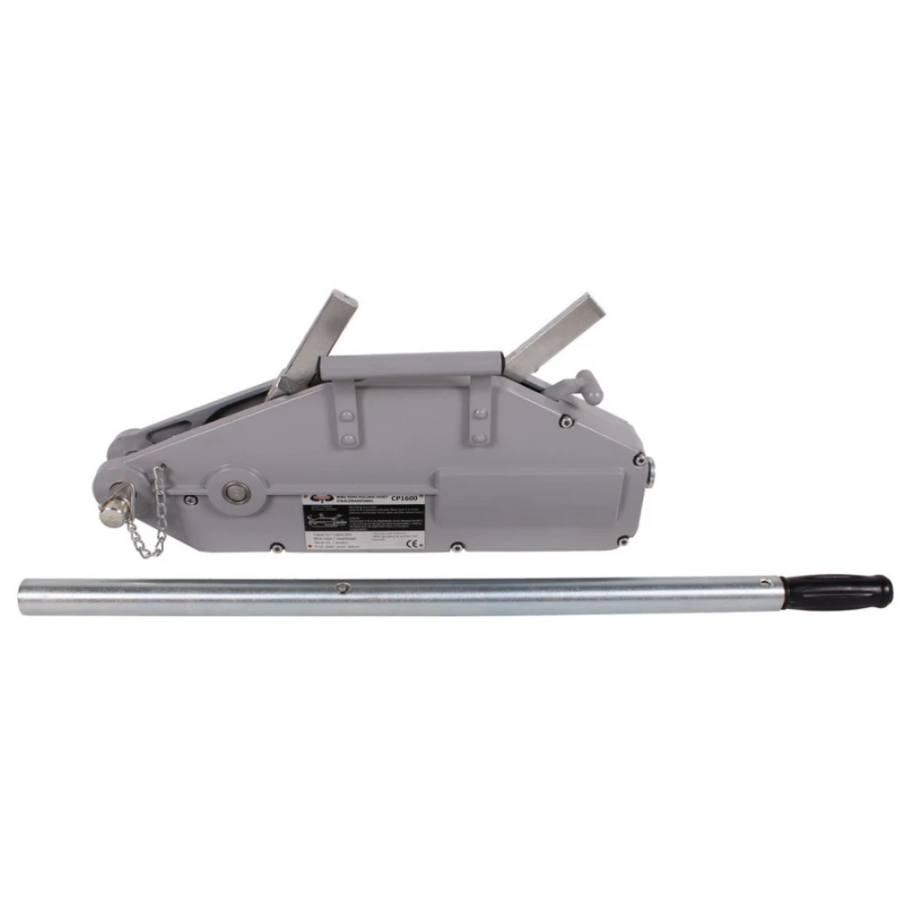 Лебедка с телено въже, 1600 кг. с 20 м кука за стоманено въже - CP1600