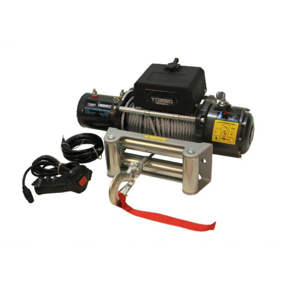 Електрическа лебедка 12V, за товар до 3629 кг. - CW08V12