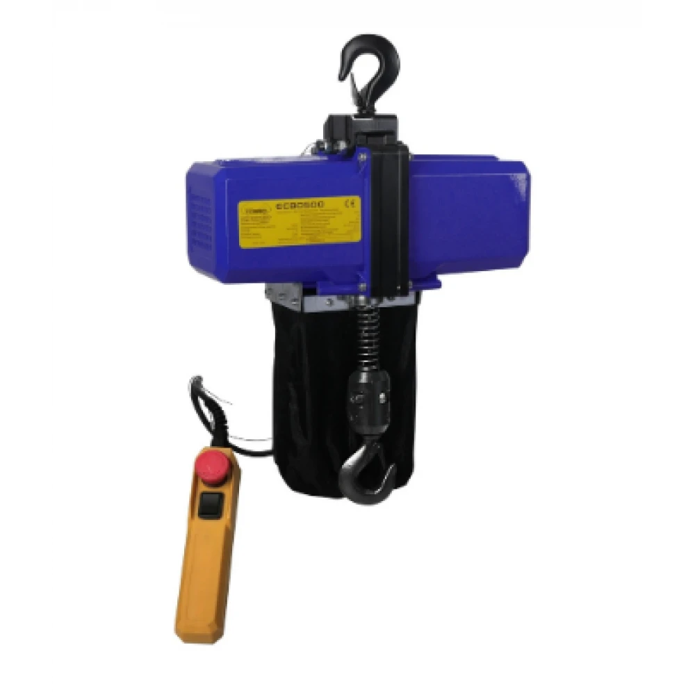 Електрически верижен подемник, до 500 кг., 5,5 метра - ECB0500