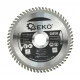 Циркулярен диск за дърво 125x22 мм 60 зъба GEKO G00108