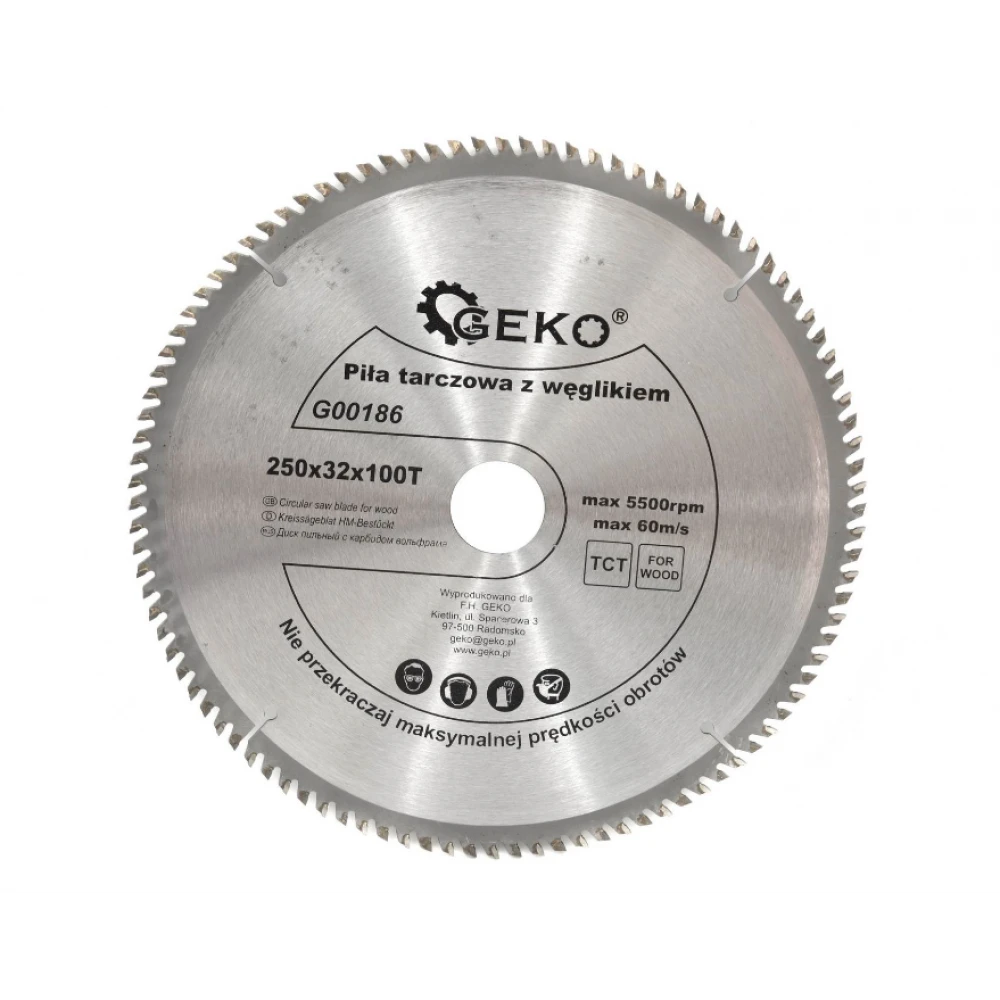 Диск за дърво 250x32x80 т, - G00185