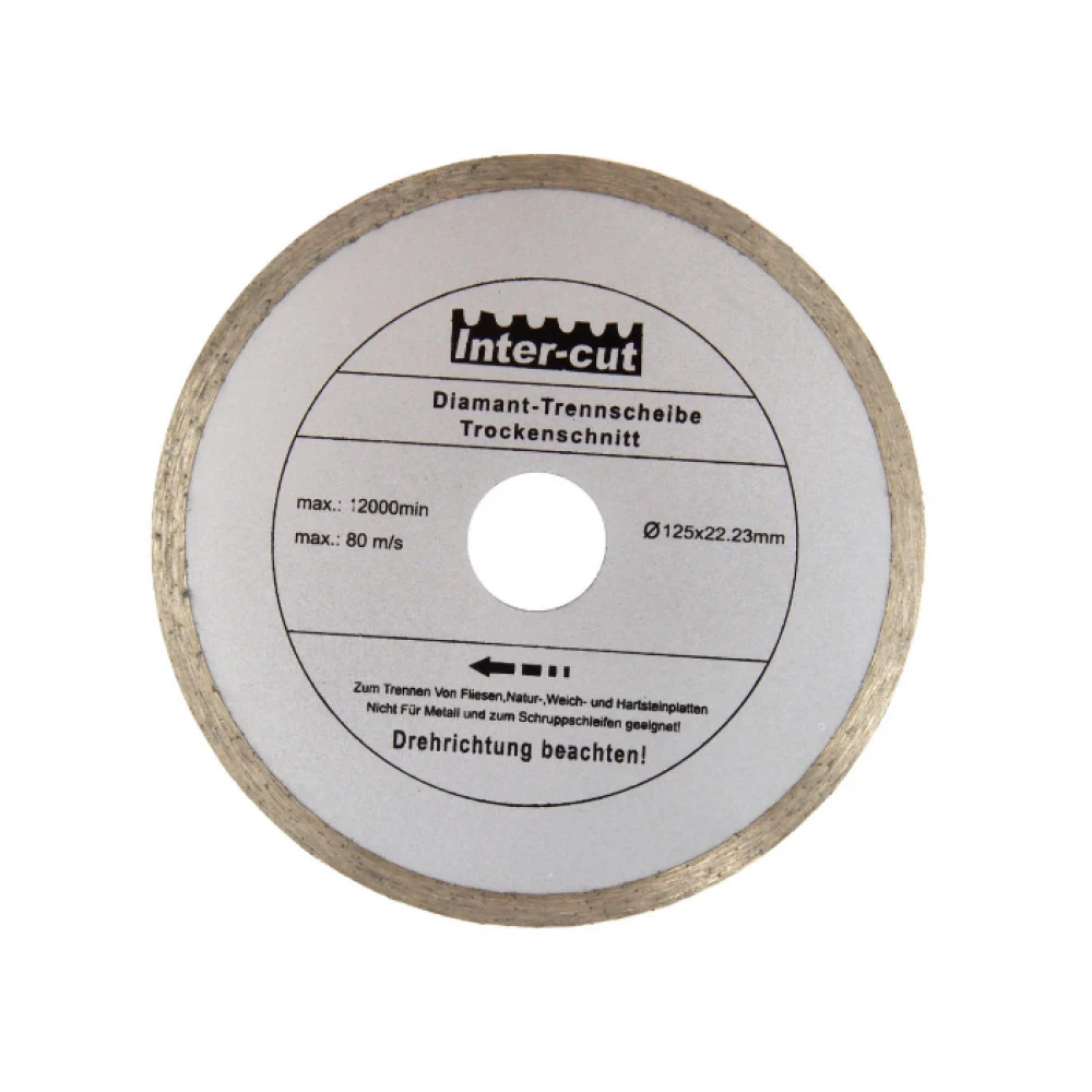 Диск с диаметър 125 мм сив GEKO G00211